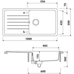 COLLECTION EVIER CRISTALITE PICARA GRIS