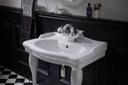 HERITAGE MELANGEUR LAVABO CHROME + VIDAGE