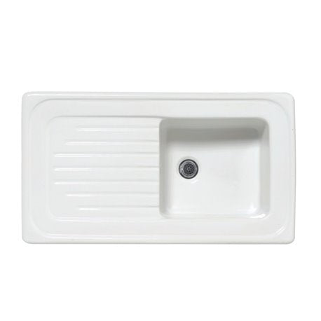 COLLECTION EVIER CERAMIQUE NORDIQUE BLANC