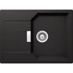 EVIER CRISTALITE URBANA 690X510 NOIR