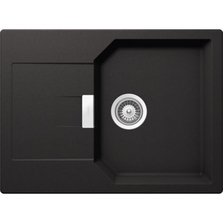 EVIER CRISTALITE URBANA 690X510 NOIR