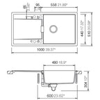 COLLECTION EVIER CRISTADUR UNIKA NOIR