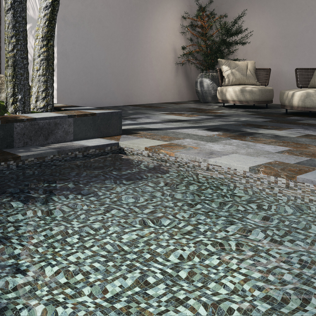 31,5X39,6 Mosaique collection déco bali