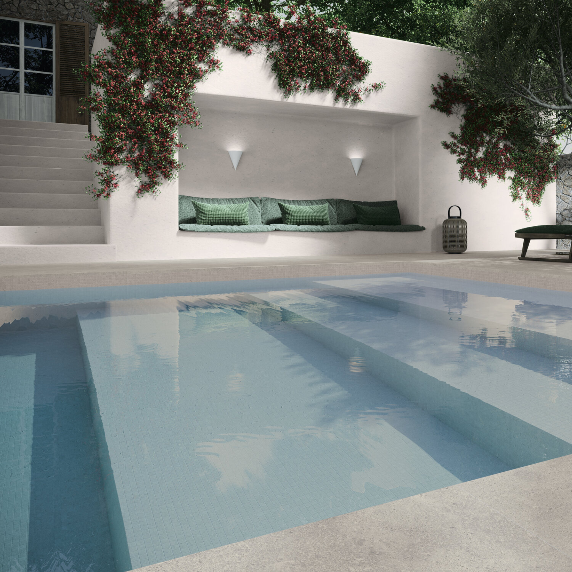 31,5X39,6 Mosaique collection déco taupe