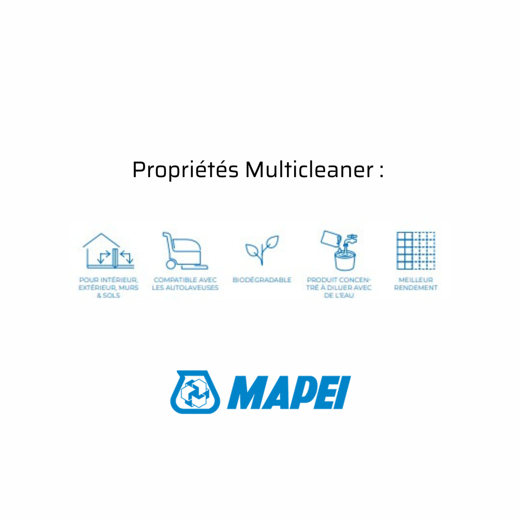 ULTRACARE MULTICLEANER CARTON 10 X 1 LT - Mapei