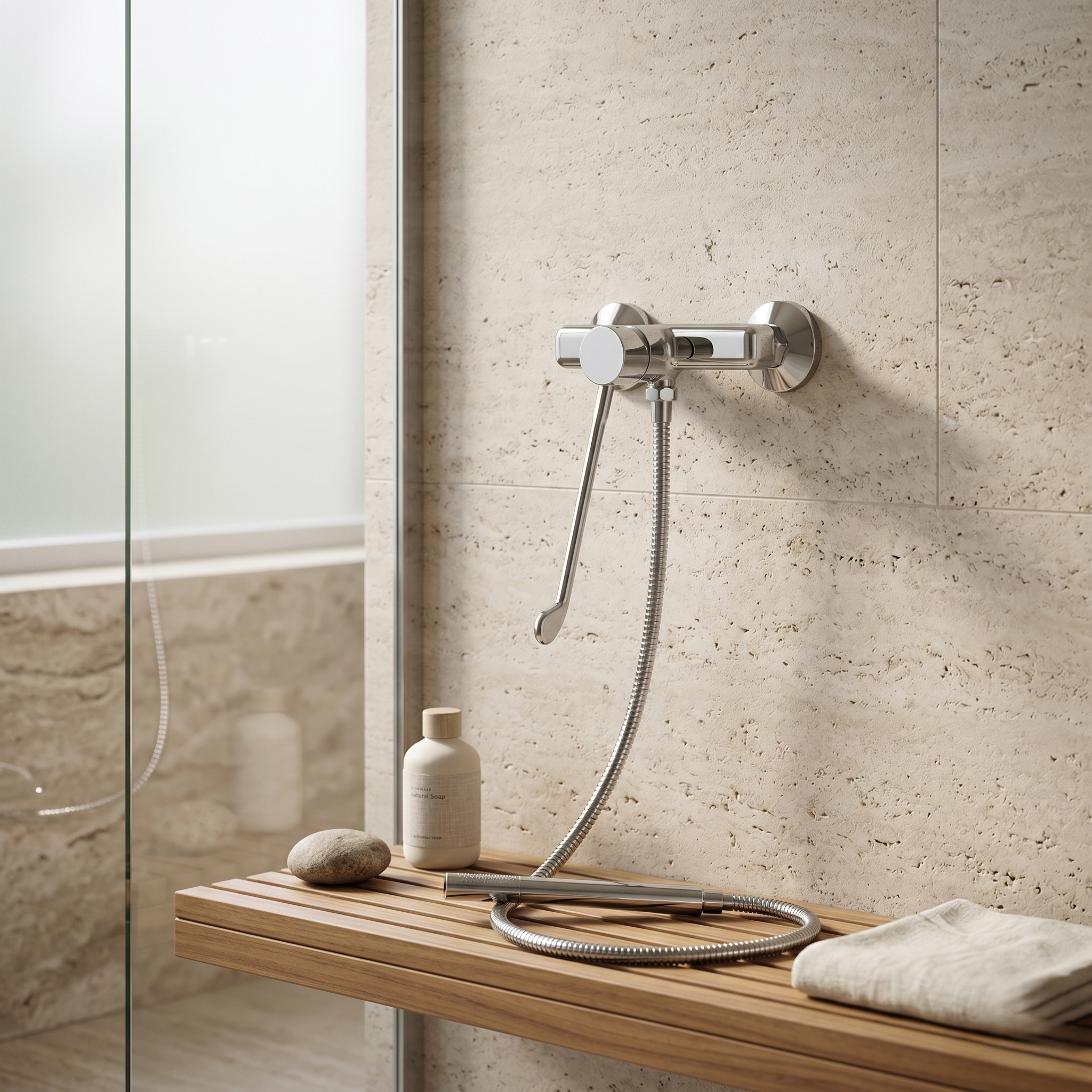 MITIGEUR DOUCHE PMR MEDICA CHROME