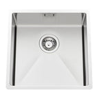 CUVE PISARO 450X450 INOX LISSE VIDAGE MANUEL N°1