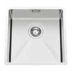 CUVE PISARO 450X450 INOX LISSE VIDAGE MANUEL N°1