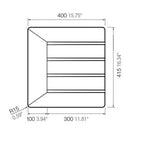 PLANCHE A DECOUPER SILICONE NOIR