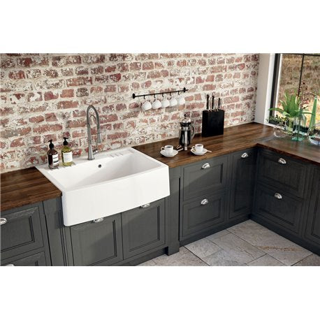 EVIER TIMBRE D'OFFICE SYNTHESE REGALIA 880X650 BLANC - La maison de Martin