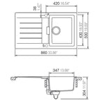 COLLECTION EVIERS CRISTADUR SIGNIA BLANC