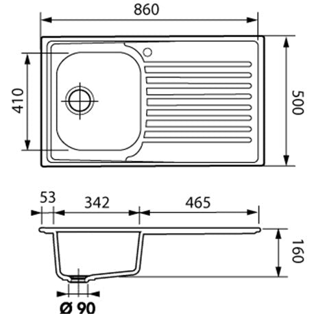 COLLECTION EVIER INOX LISSE SYROSIA