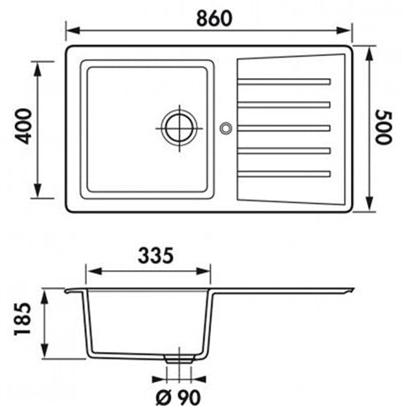COLLECTION EVIER NATURALITE SELVA NOIR