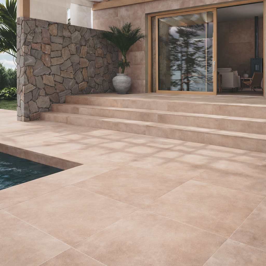 60X60 collection antiderapant industria taupe rectifie