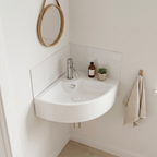 VASQUE SUSPENDUE CHERONA XL BLANC BRILLANT