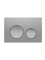 PLAQUE DE DOUBLE CHASSE 3/6 LITRES NEXO CHROME MAT